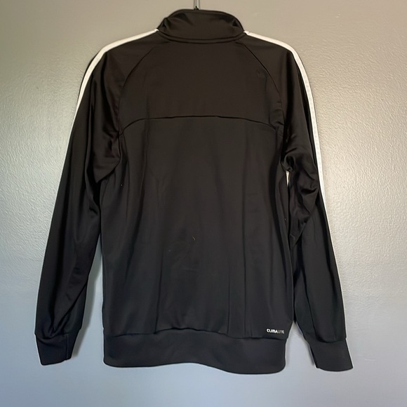 Adidas Climalite Track Jacket USA Gymnastics Black Full-Zip 3 Stripe Adult S - Picture 9 of 10